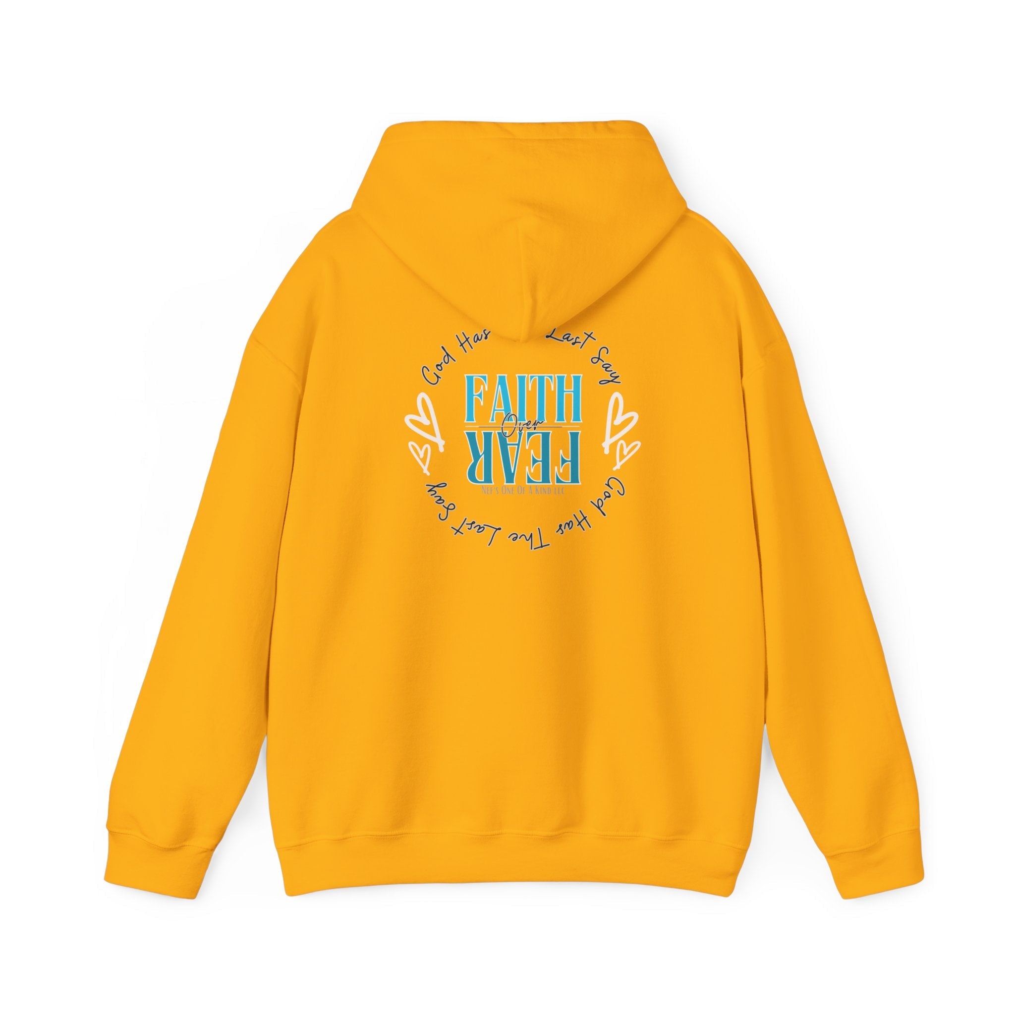 Faith over Fear Unisex Heavy Hoodie